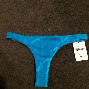 Fused Hawaii thong kona blue bottoms